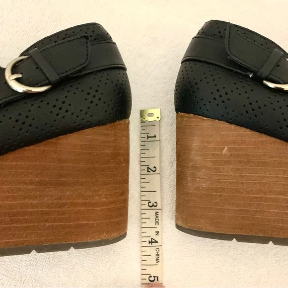 Dr Scholl’s Black Wedge Zip Ankle Shoe - Picture 9 of 10